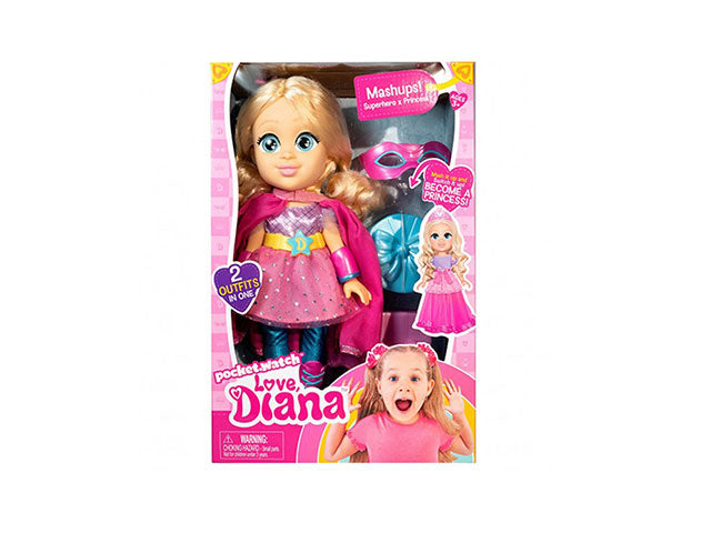 Love diana 33cm super eroina/princ. lve07000  $§
