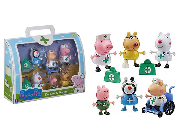 Peppa pig set 6 pers. dott inf.ppc95000