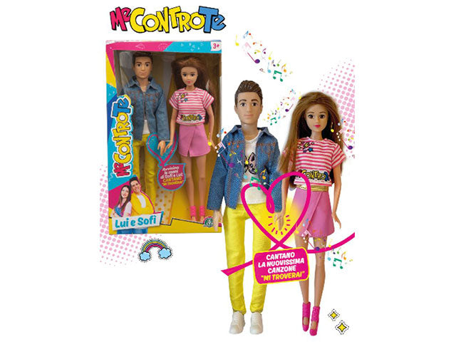 Me contro te fashion doll coppia cantan.mec53000