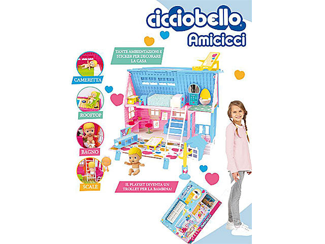 cicciobello amicicci casa trolley cc012000