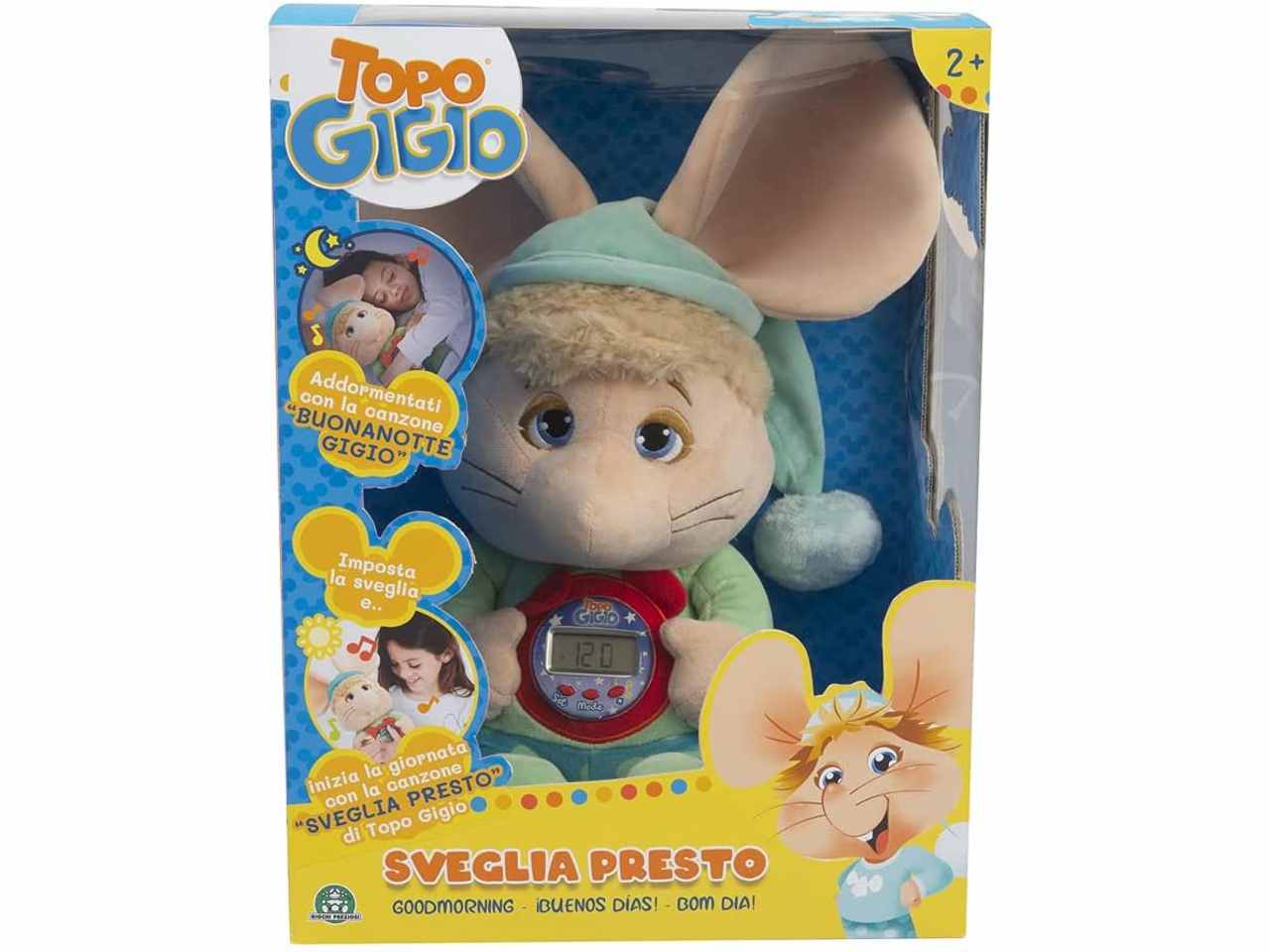 Topo gigio sveglia presto tpg18000