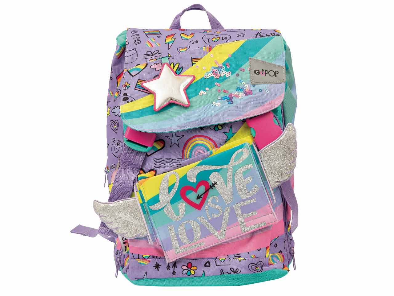 Gopop 2022 zaino estensibile love