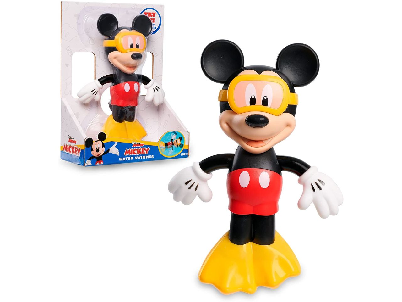 Mickey nuotatore