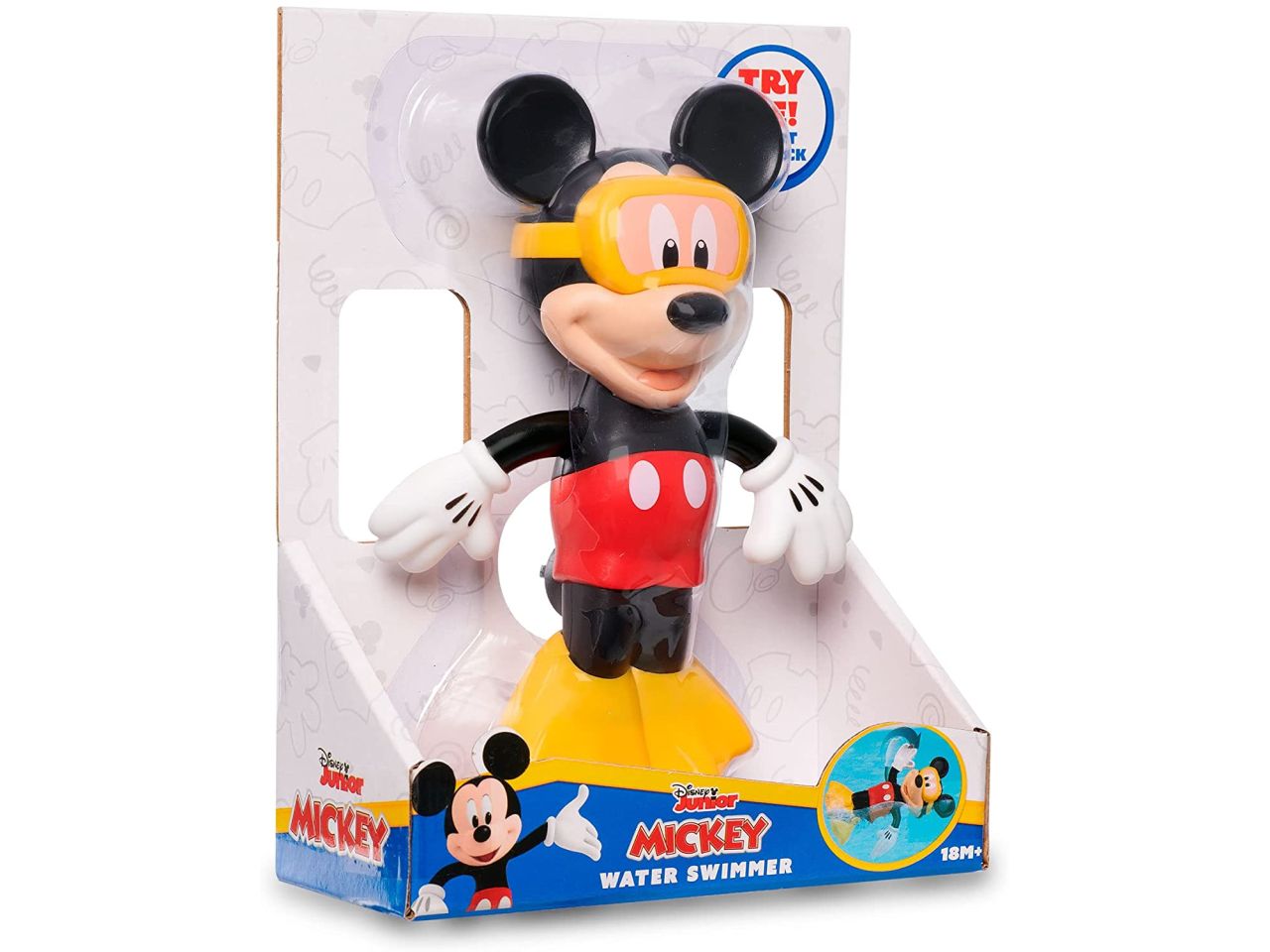 Mickey nuotatore