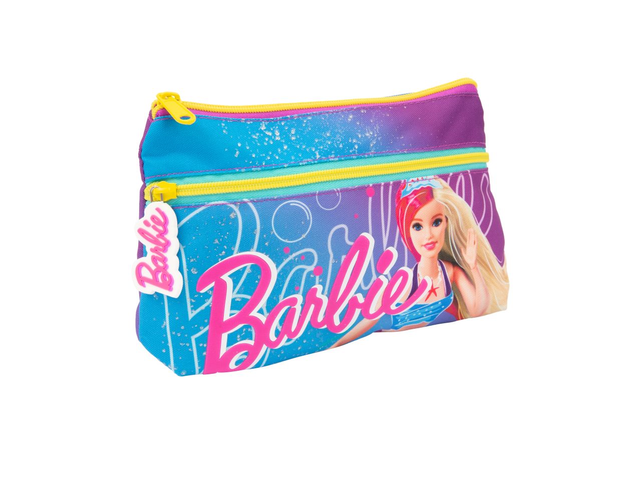 Barbie maxi bustina con 2 zip