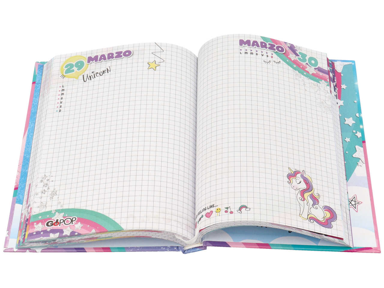 Gopop 23 diario assortito girl
