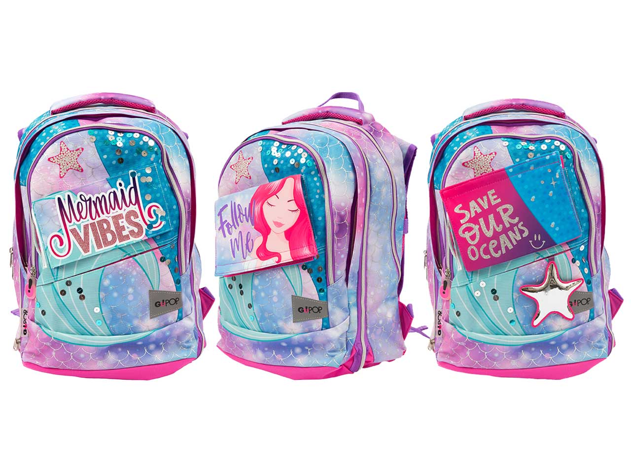 Gopop 23 zaino mermaid
