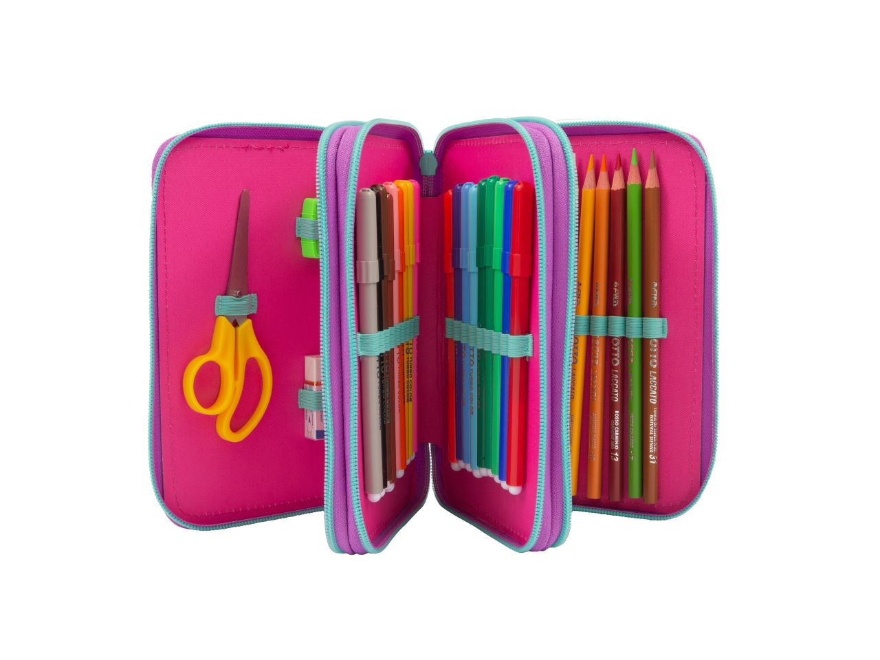 Gopop 23 astuccio triplo unicorn