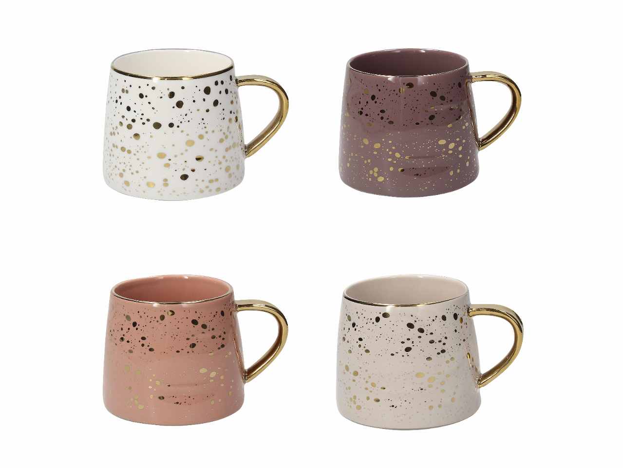 Mug chic 340cc in 4 colori assortiti