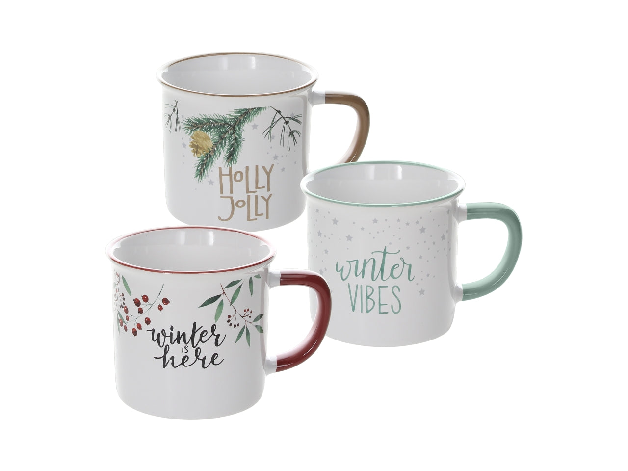 Tognana mug natalizia da 360cc linea vintage winter