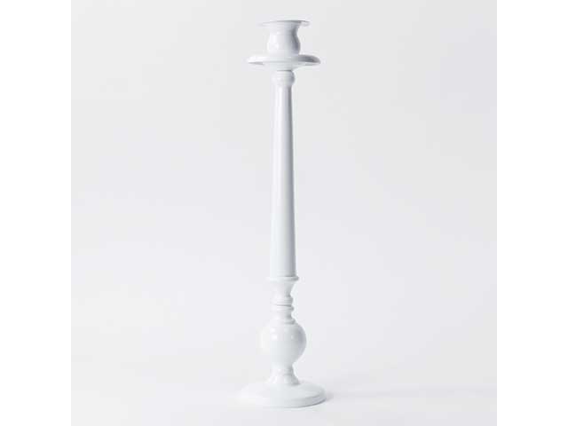 candelabro bianco 10x44cm 1f 11590094
