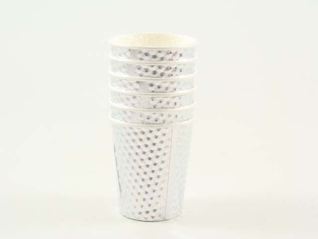 Bicchieri 6 pezzi argento 8886