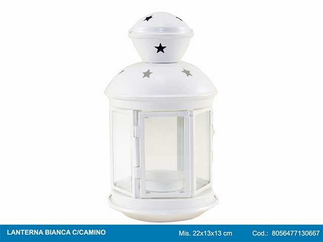 lanterna bianca con camino