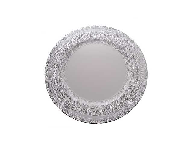 Sottopiatto rosa d.33cm pvc 131436