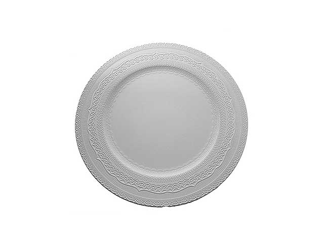 Sottopiatto avorio d.33cm pvc 131437