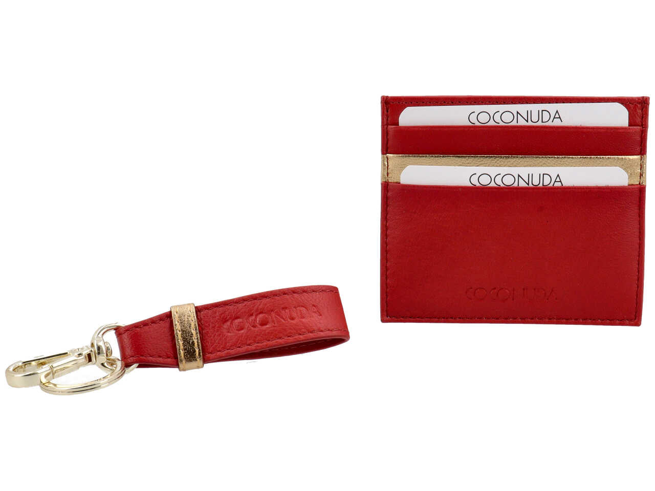 Coconuda portafogli da donna rosso