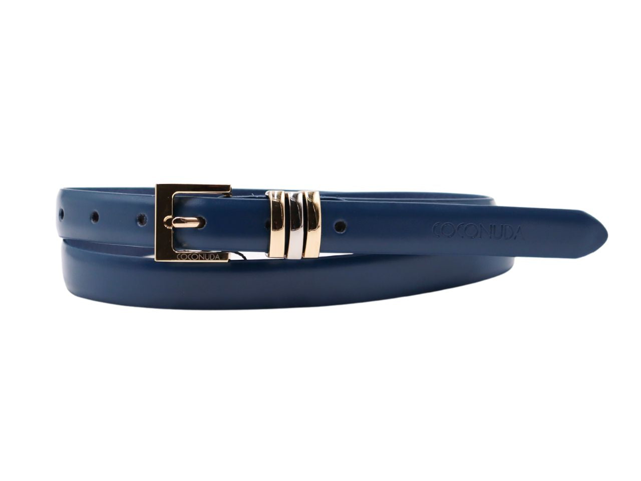 Cintura donna in pelle coconuda jeans