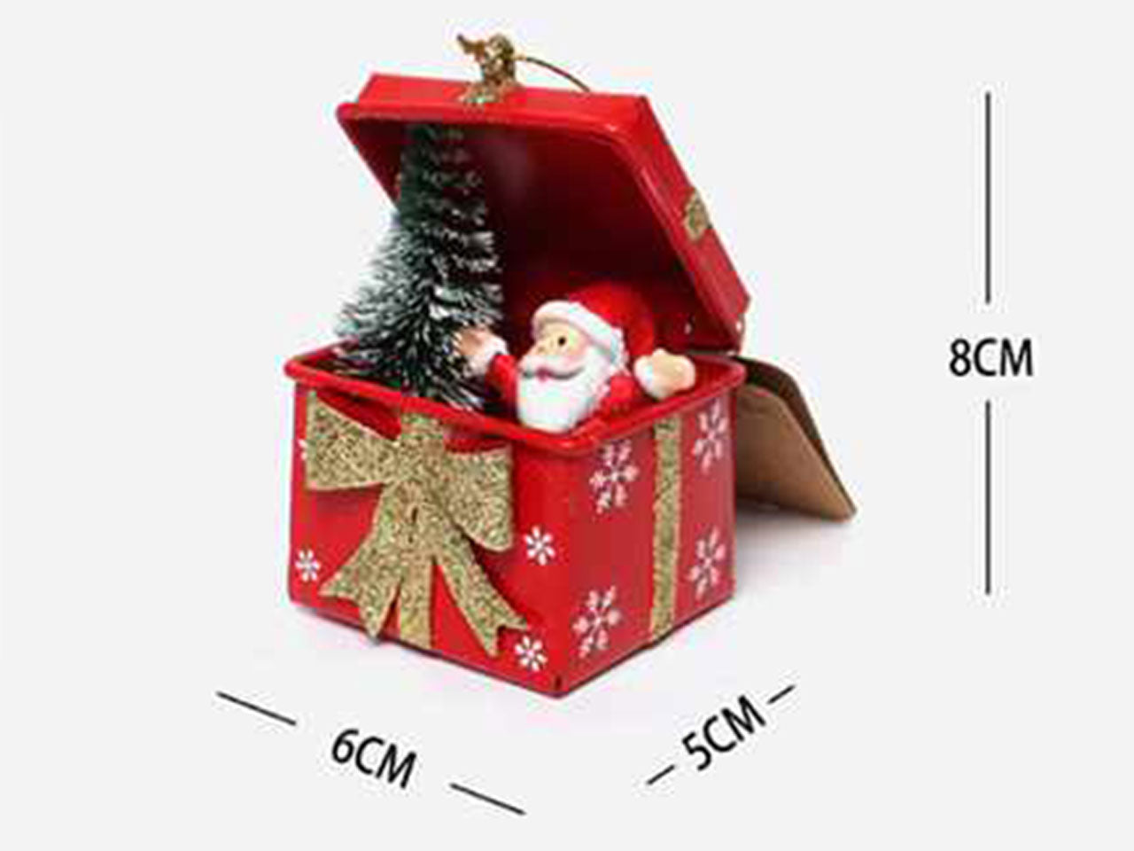 Babbo natale 6x5x8cm