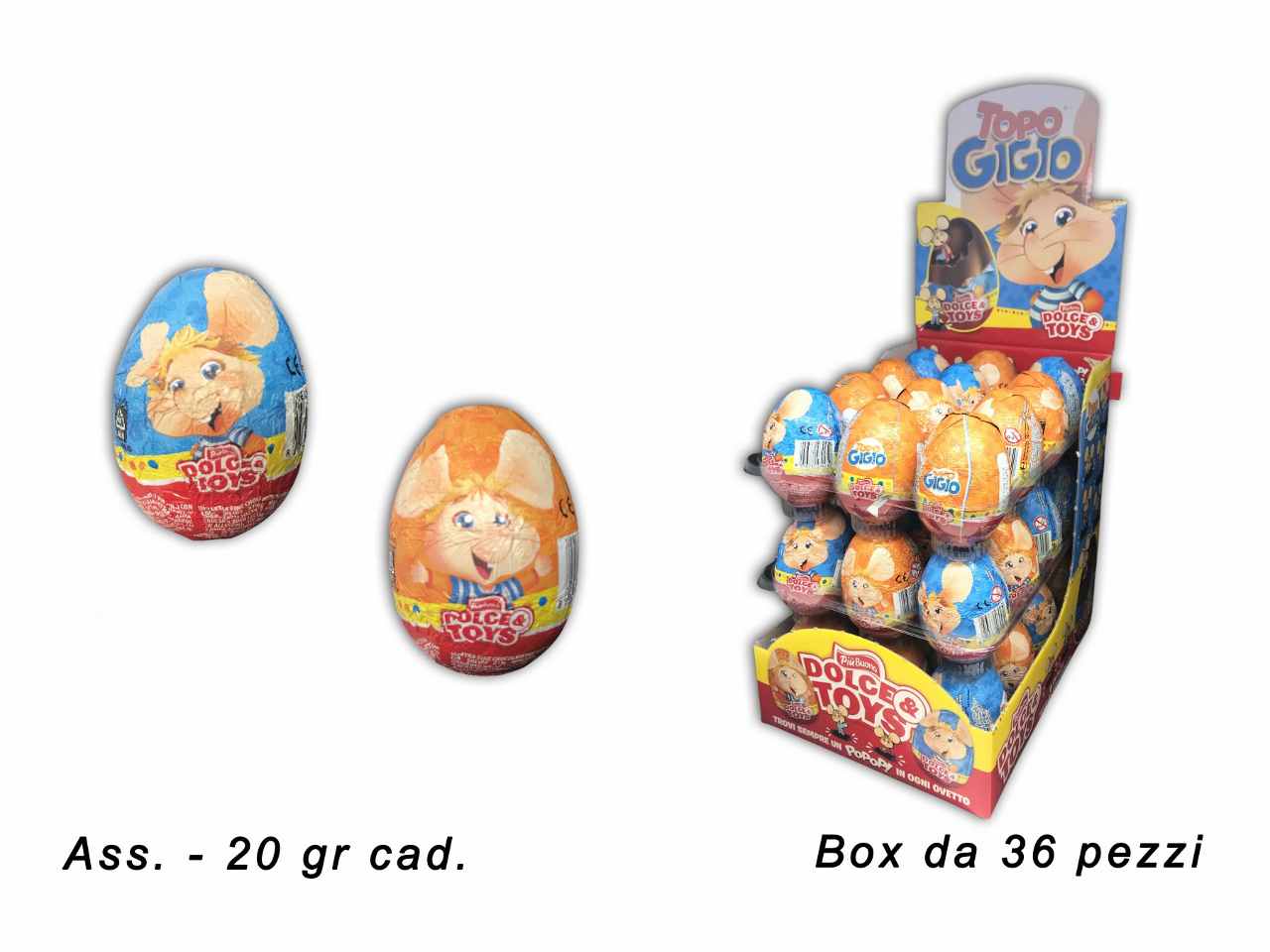 topo gigio ovetto 20gr