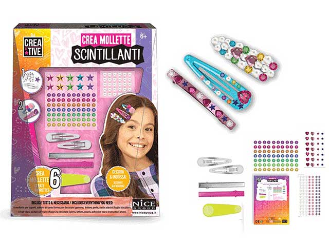 Crea mollette scintillanti 02018