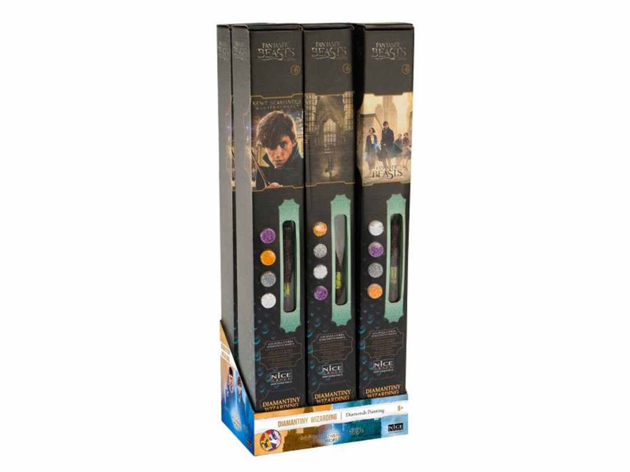 harry potter diamantiny wizarding art big fantastic beasts assortito