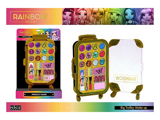 Rainbow high big trolley make up 97002