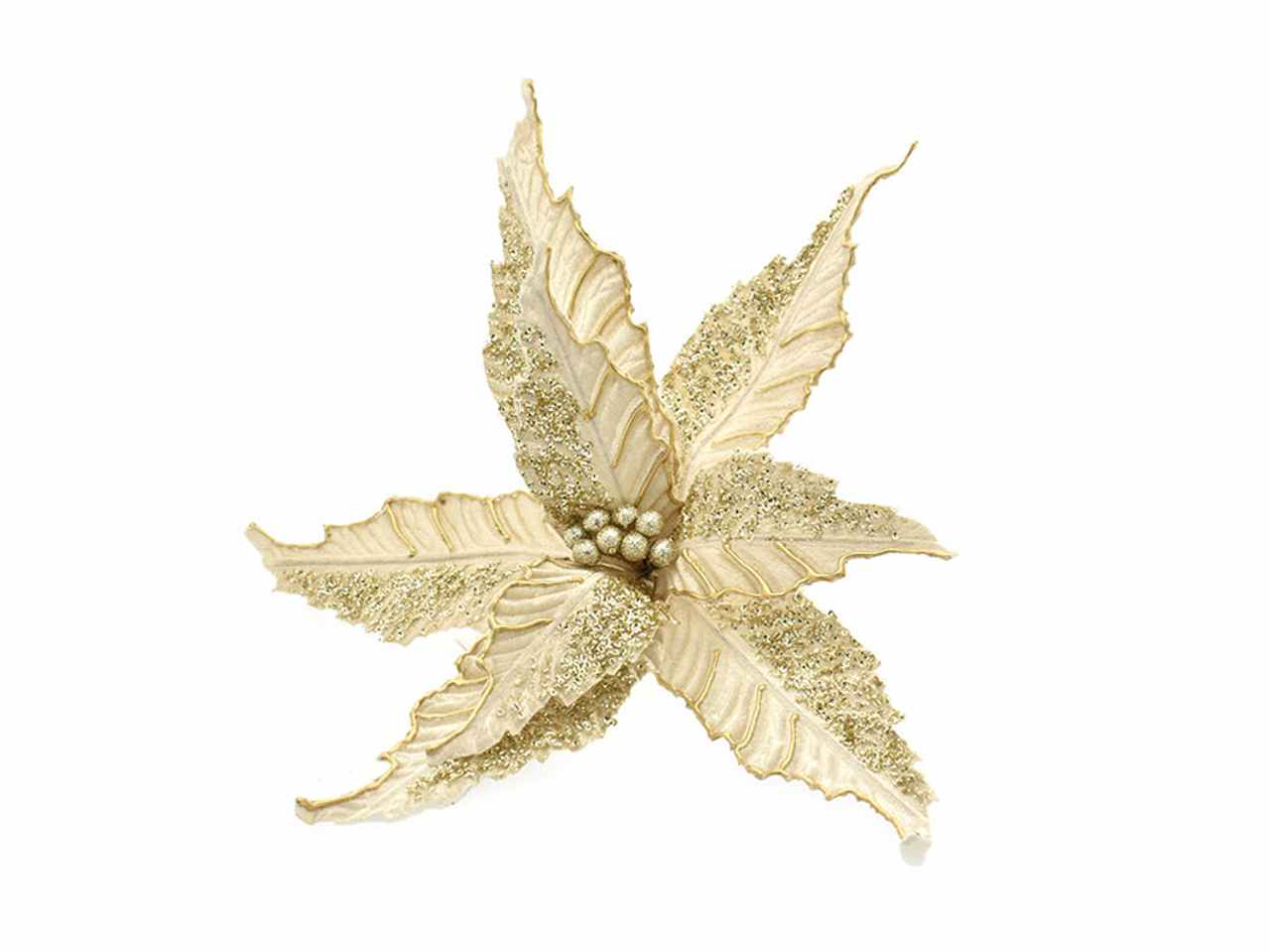 Fiore gambo corto d.50cm chapagne