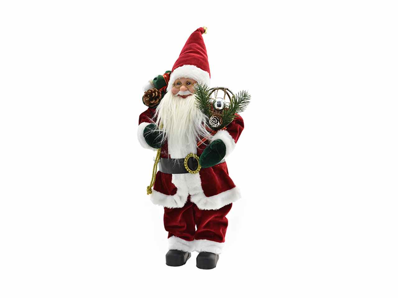Babbo natale 40cm rosso