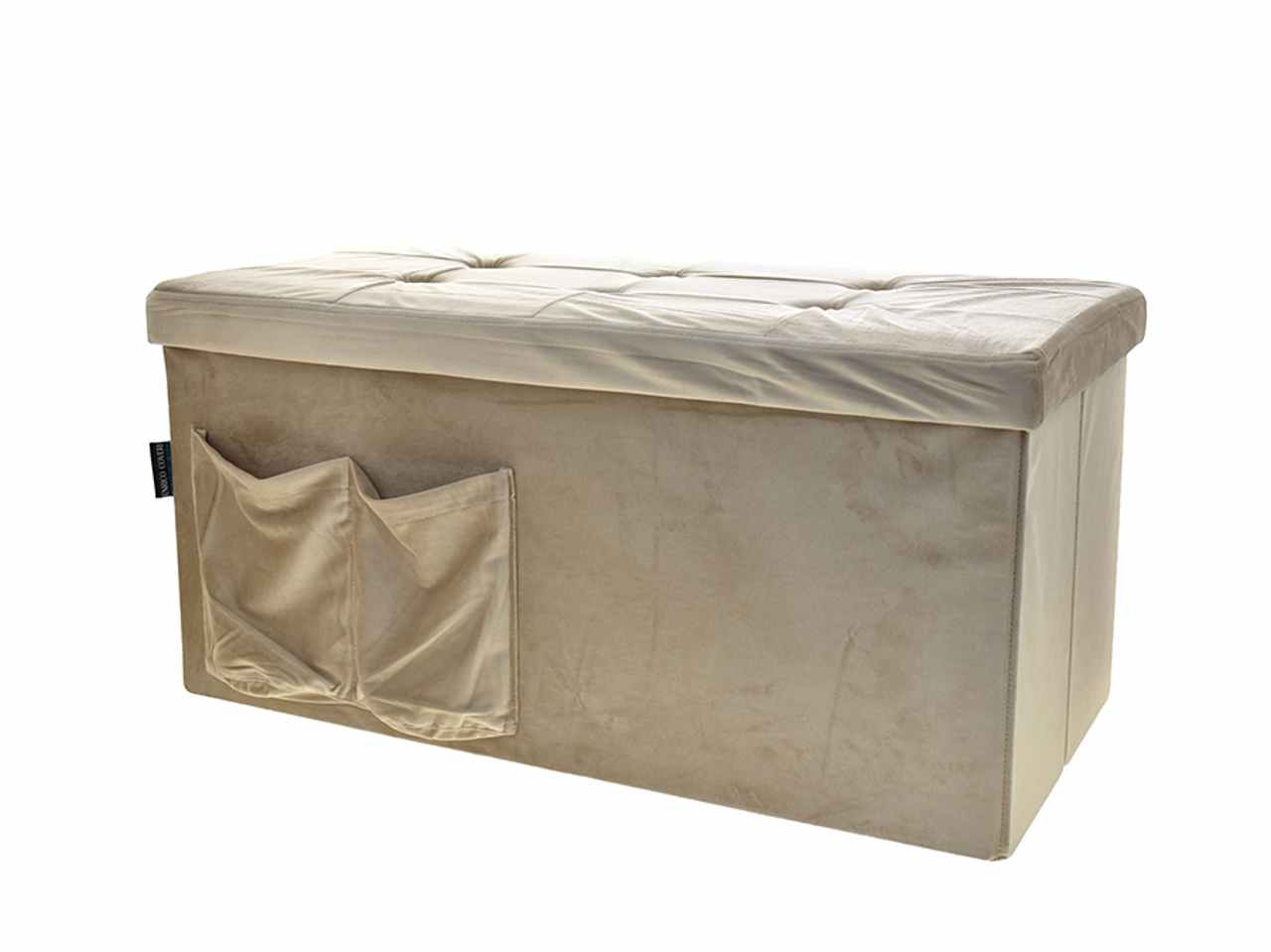 pouf vel.c/tasche 76x38cmvisone 6434123