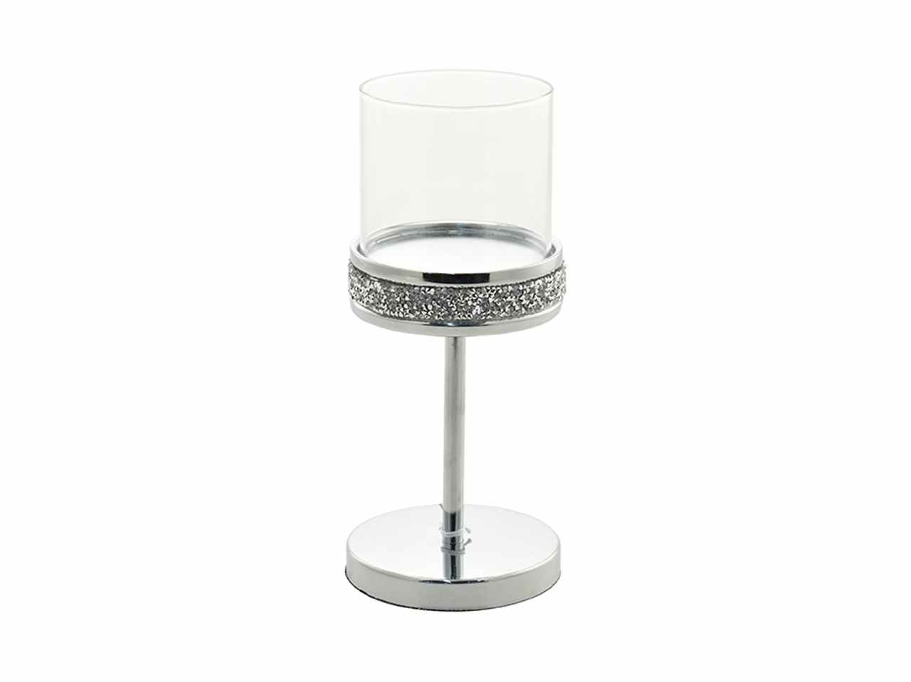 porta candela 1posto d10,5x24cm arg.2628454