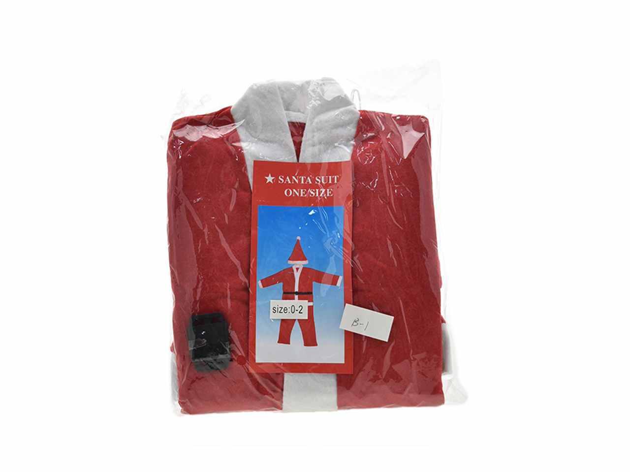 Vestito babbo natale bambina 0-3 anni