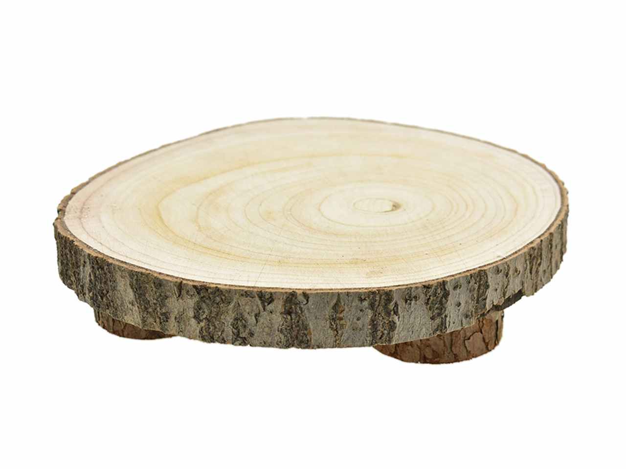 Base legno d.20cm con piede 6165307