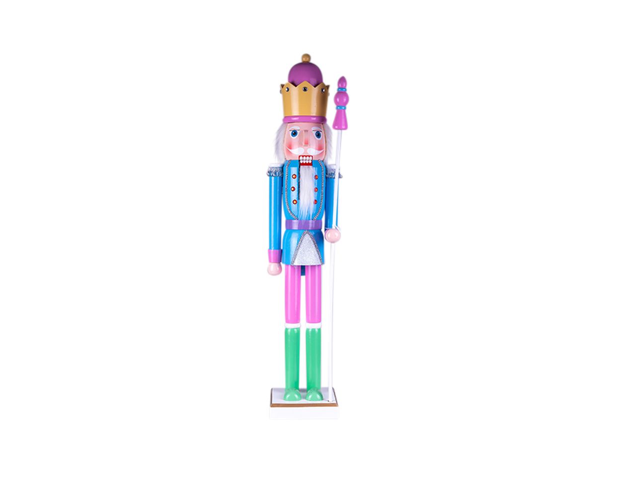 Schiaccianoci natalizio misura 106cm candy