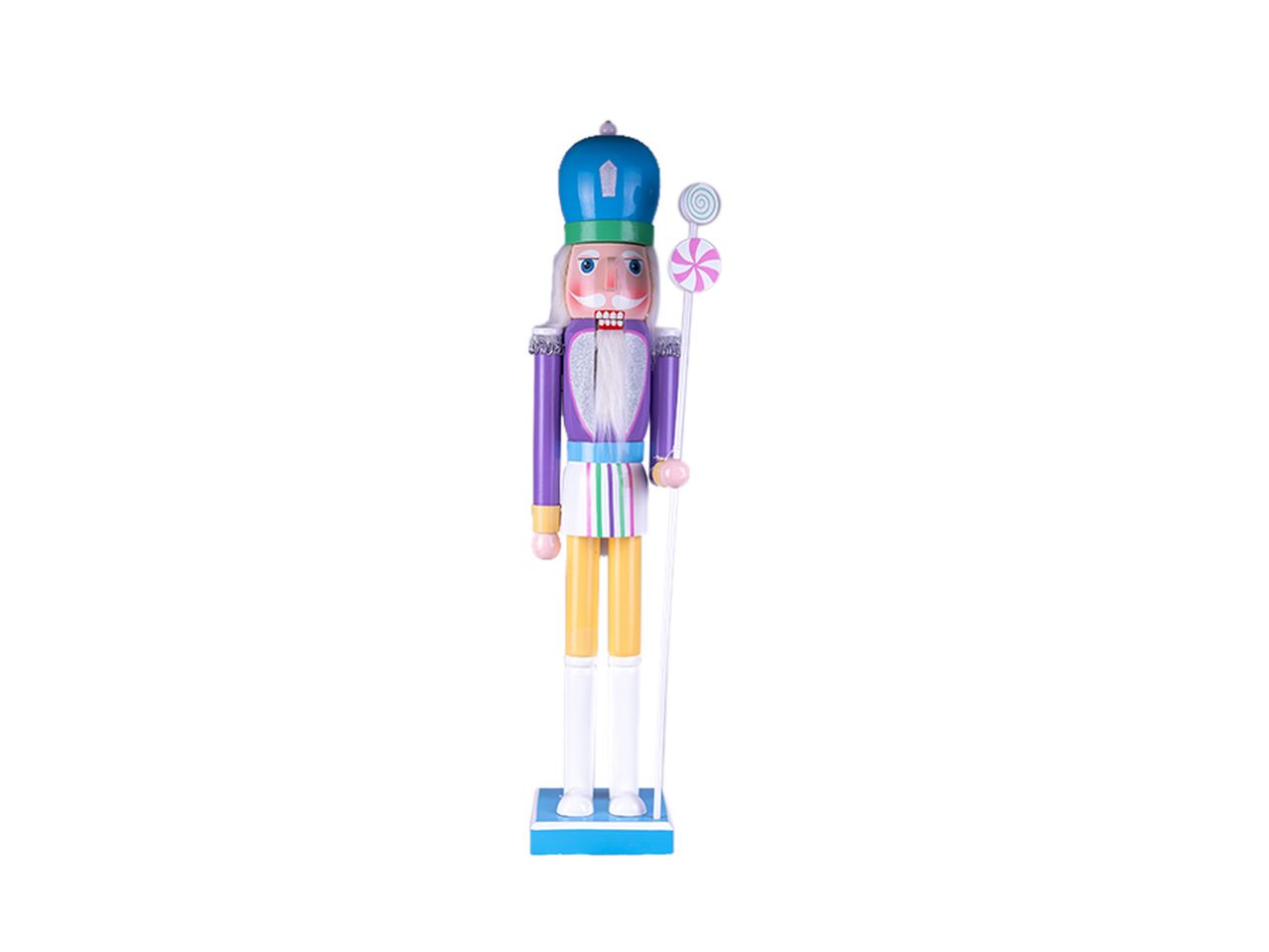 Schiaccianoci natalizio 106cm candy