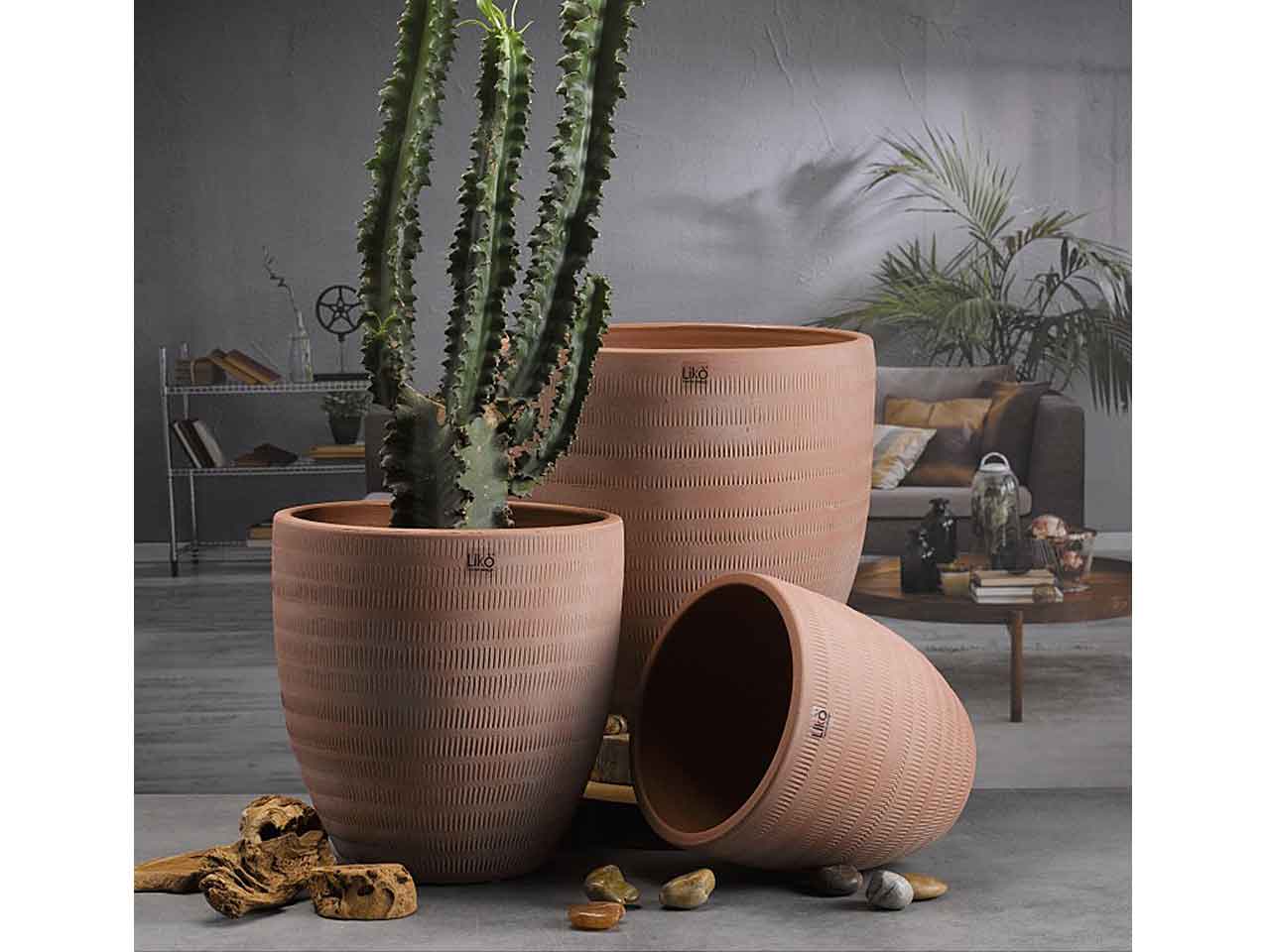 Cachepot 3 pezzi 30/25/20cm cr72/30t