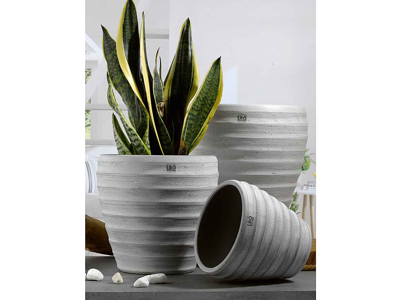 L.hera cache pot 3 pezzi cr80/30t