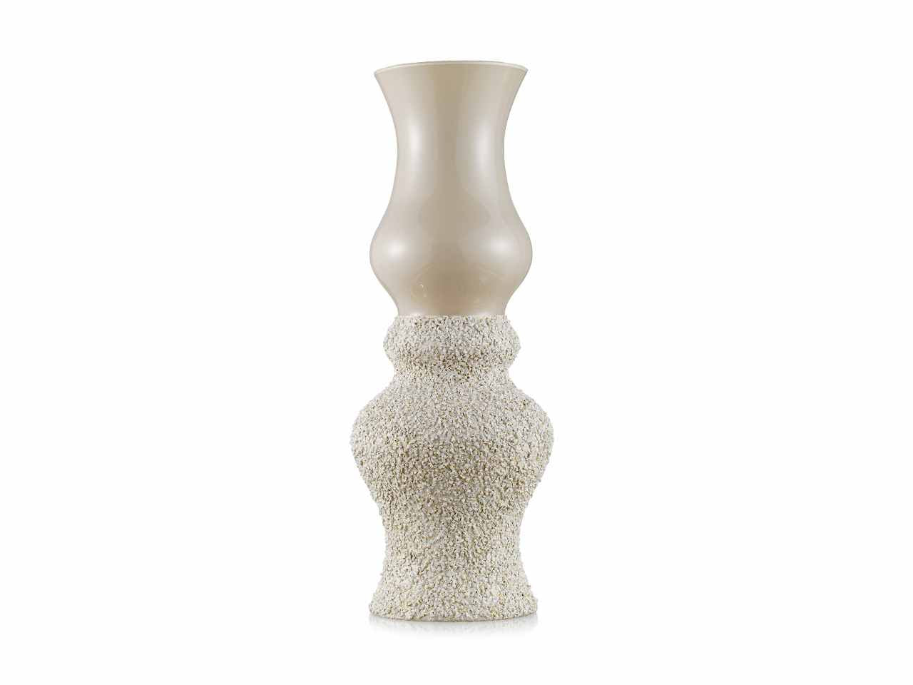 Vaso adone h.37cm melany crete 182/11c