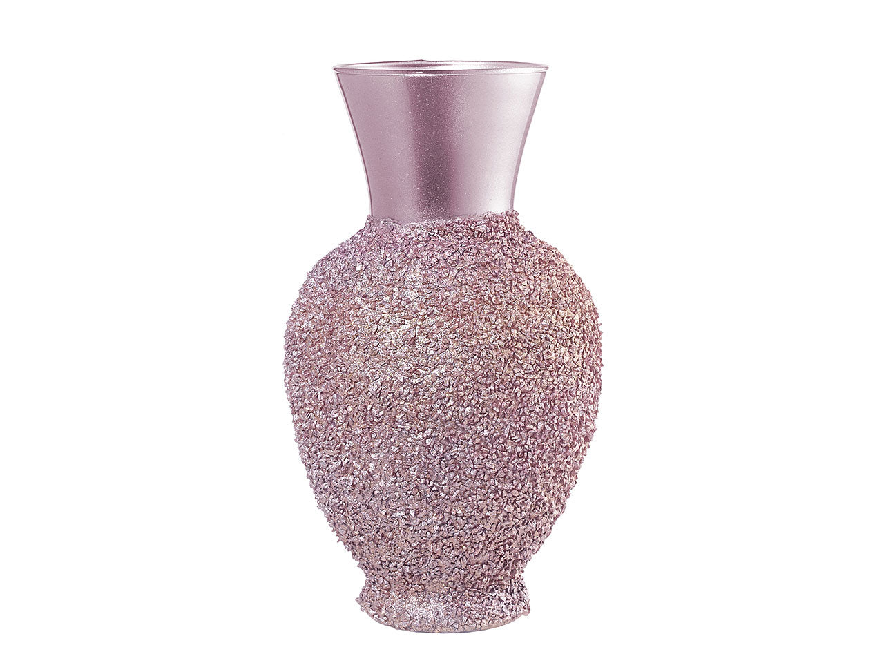 Vaso adone melany rosa h.37cm