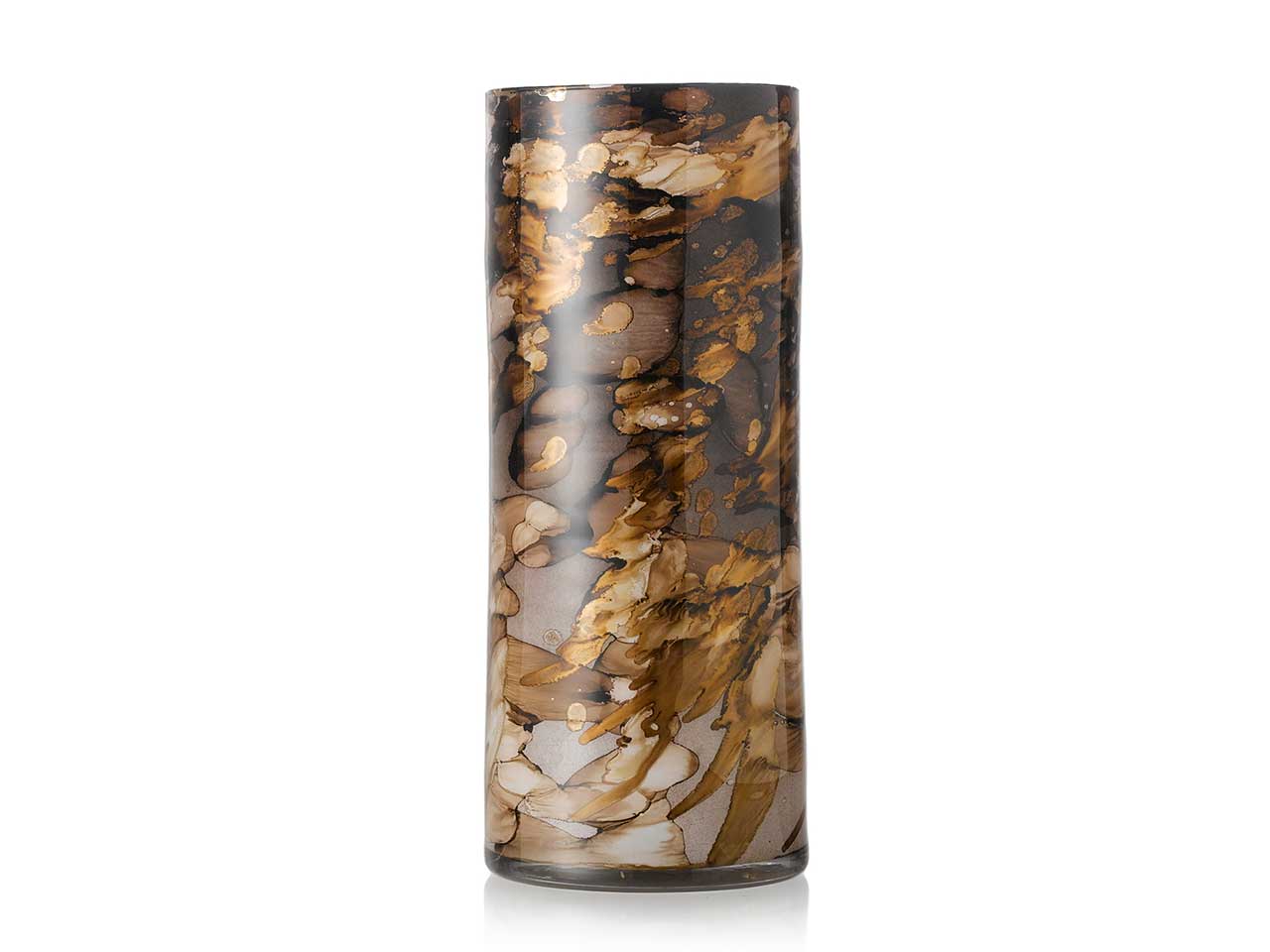 vaso cindro aurora noce 40x15cm