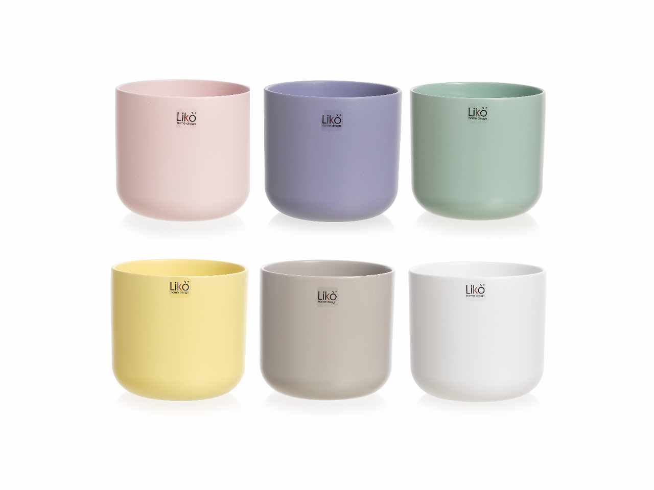 Cache pot d.13,5xh.12,6cm colori assortiti