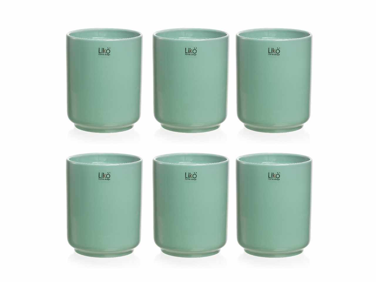 Cache pot d.12,5xh.15cm colore verde