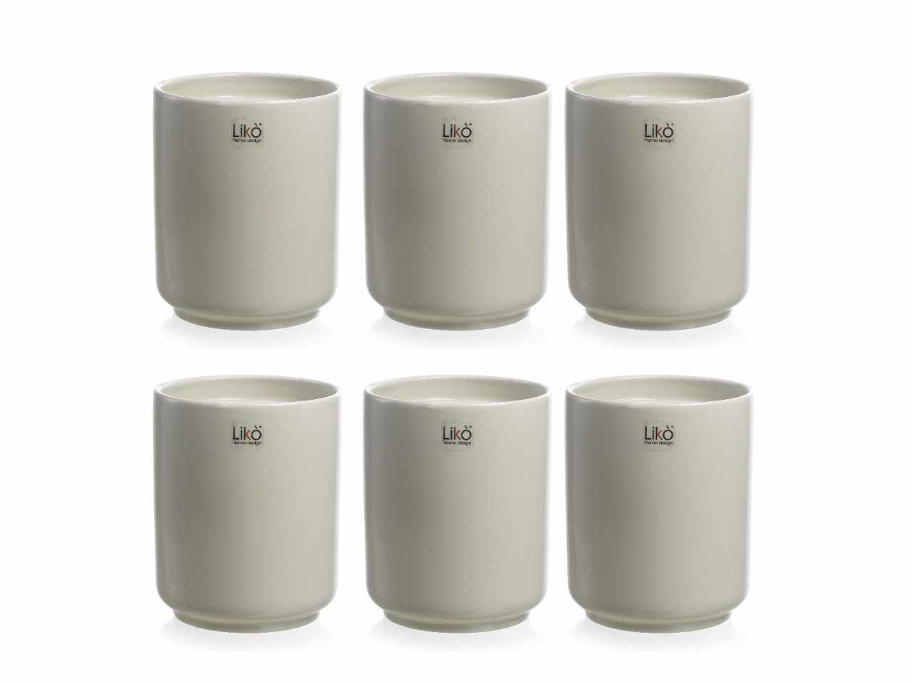 Cache pot d.12,5xh.15cm colore grigio