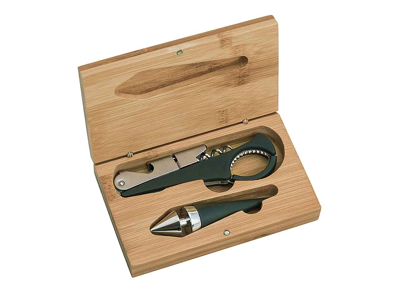 Cavatappi luxe e tappo in cof.bamboo tb1115