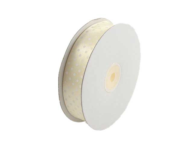 Nastro dp raso pois avorio 25mm50mtdp2602