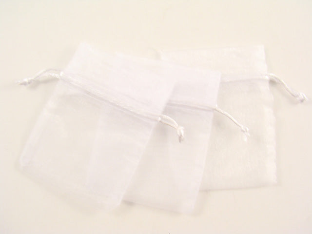 sacchetto organza 7x10 bia.c0985