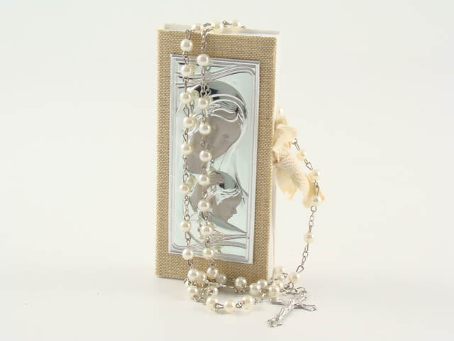 rosario in libro icona 6x12cm 11825