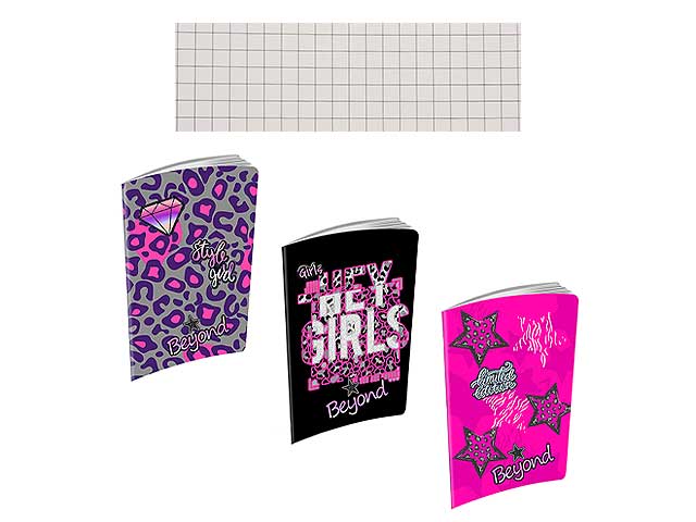 Quaderno active 5m fashion girl 10pz