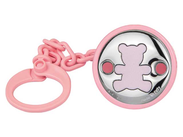 pinza ciuccio orsetto rosa ae3022/r