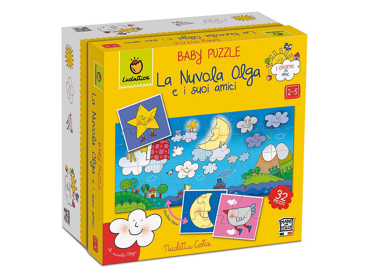 Nicoletta costa baby puzzle nuvola olga