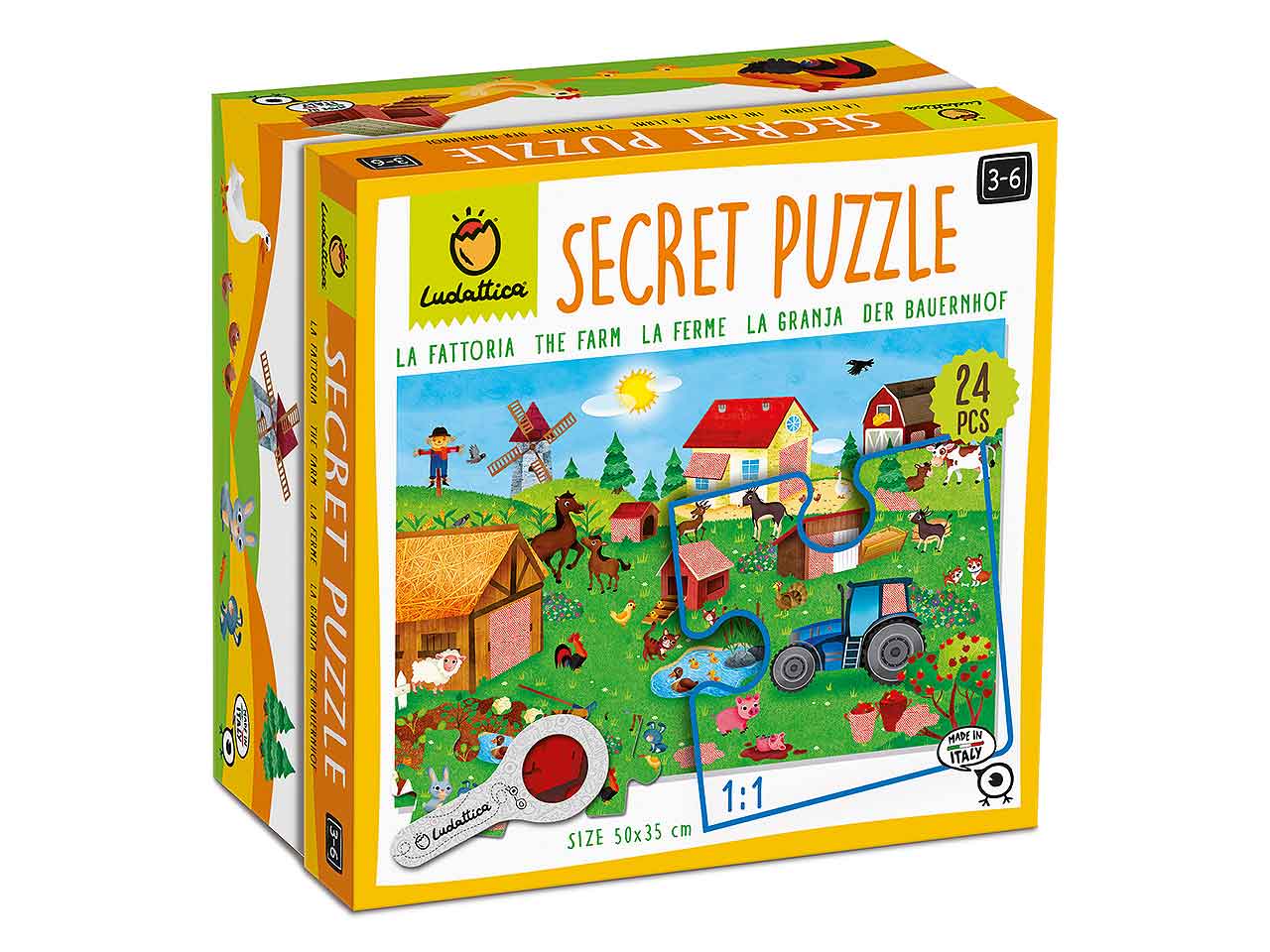 ludattica secret puzzle la fattoria 202